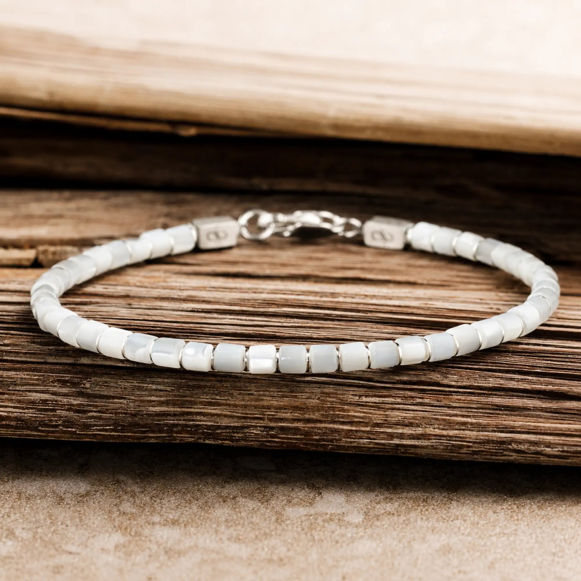 Mother of Pearl Bracelet IV (3mm)