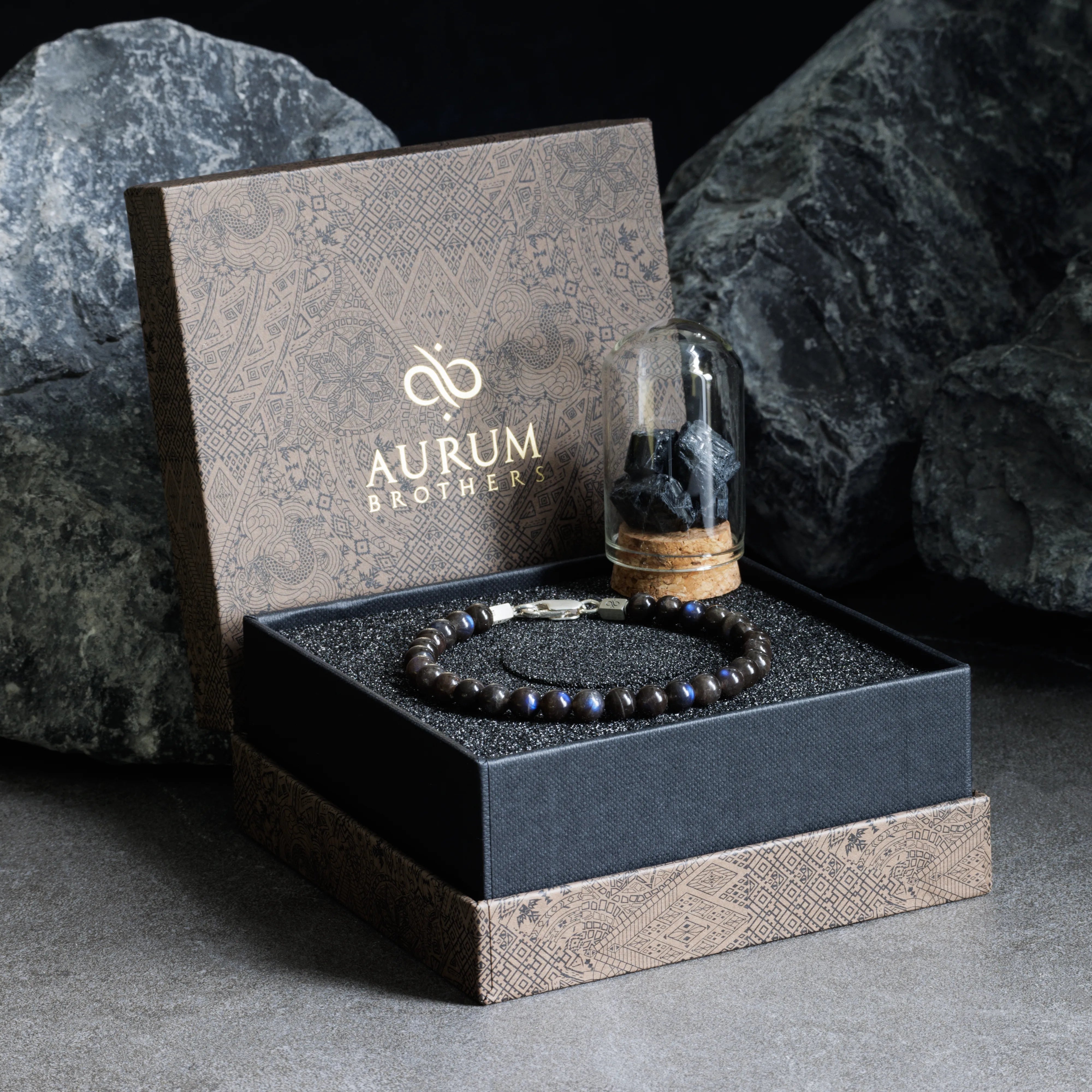 Black Labradorite Bracelet III (6mm)