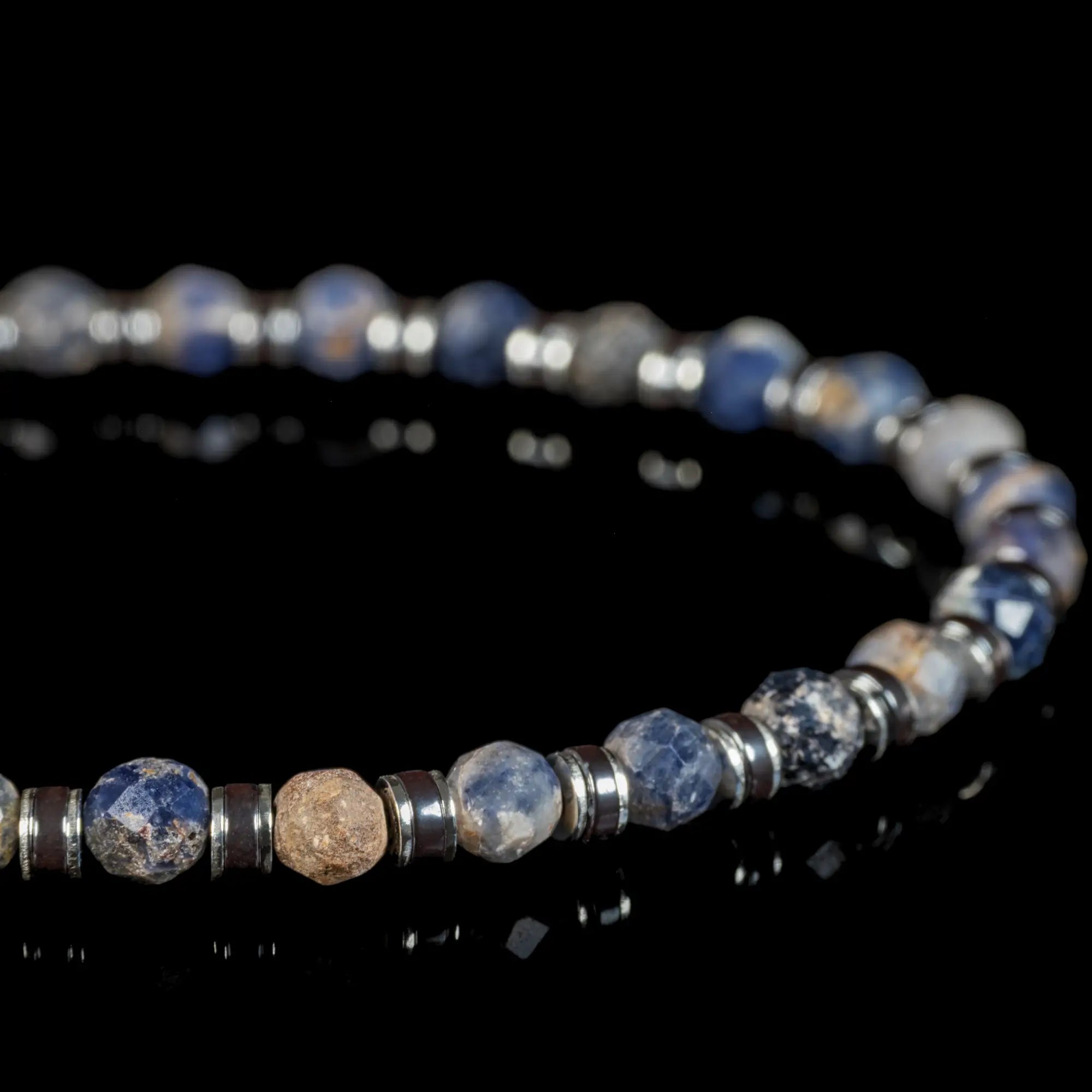 Boulder Blue Sapphire Bracelet I (4mm)