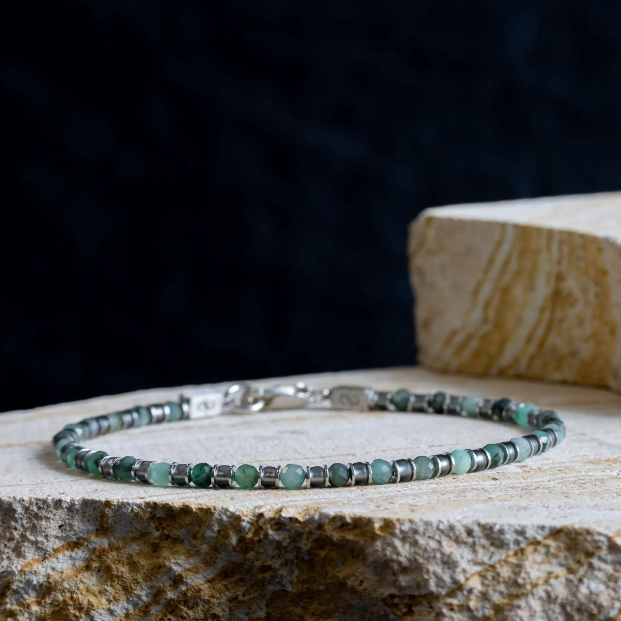 Brazilian Emerald Bracelet I (3-3.5mm)