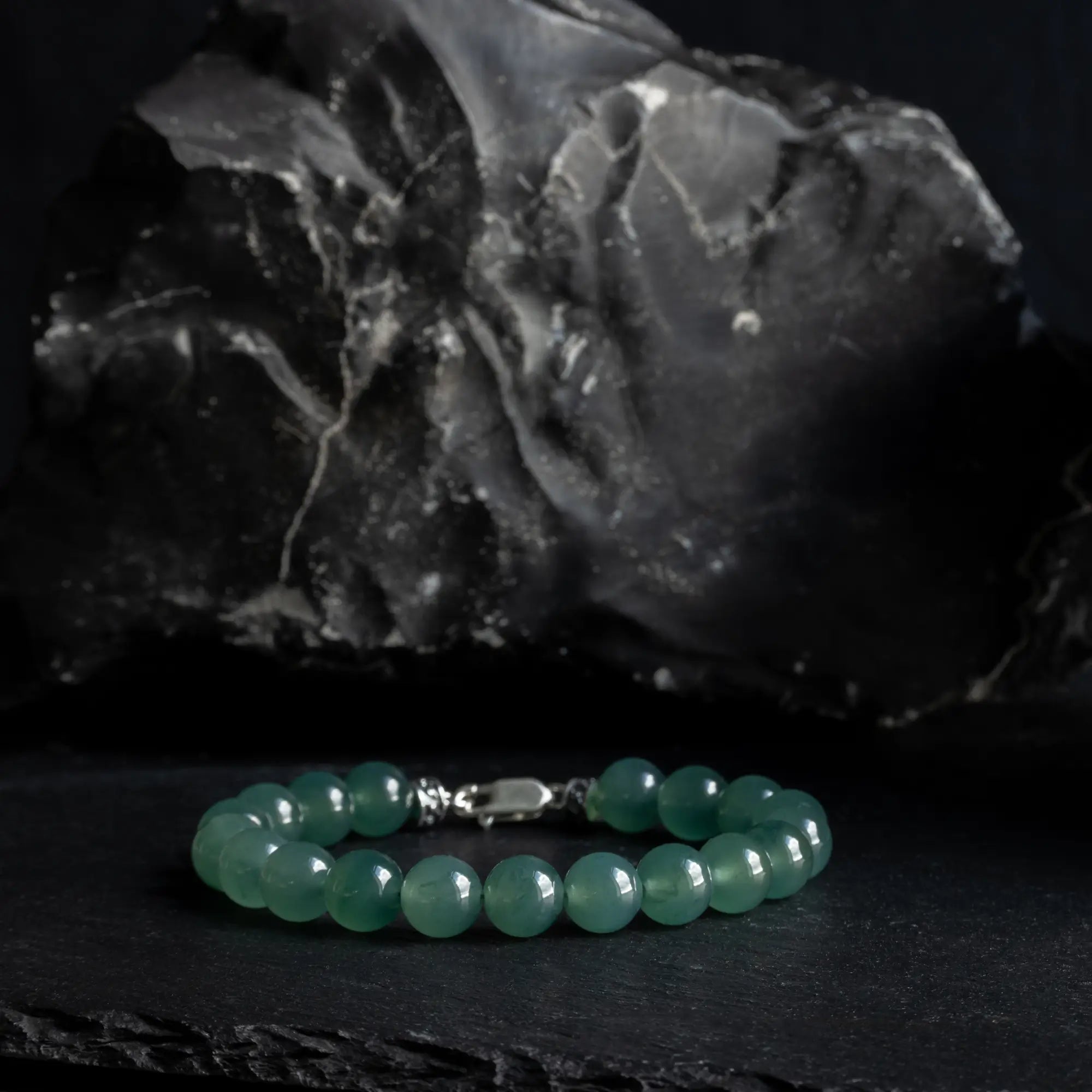 Burmese Green Jade Bracelet XVIII (9.5-10mm)