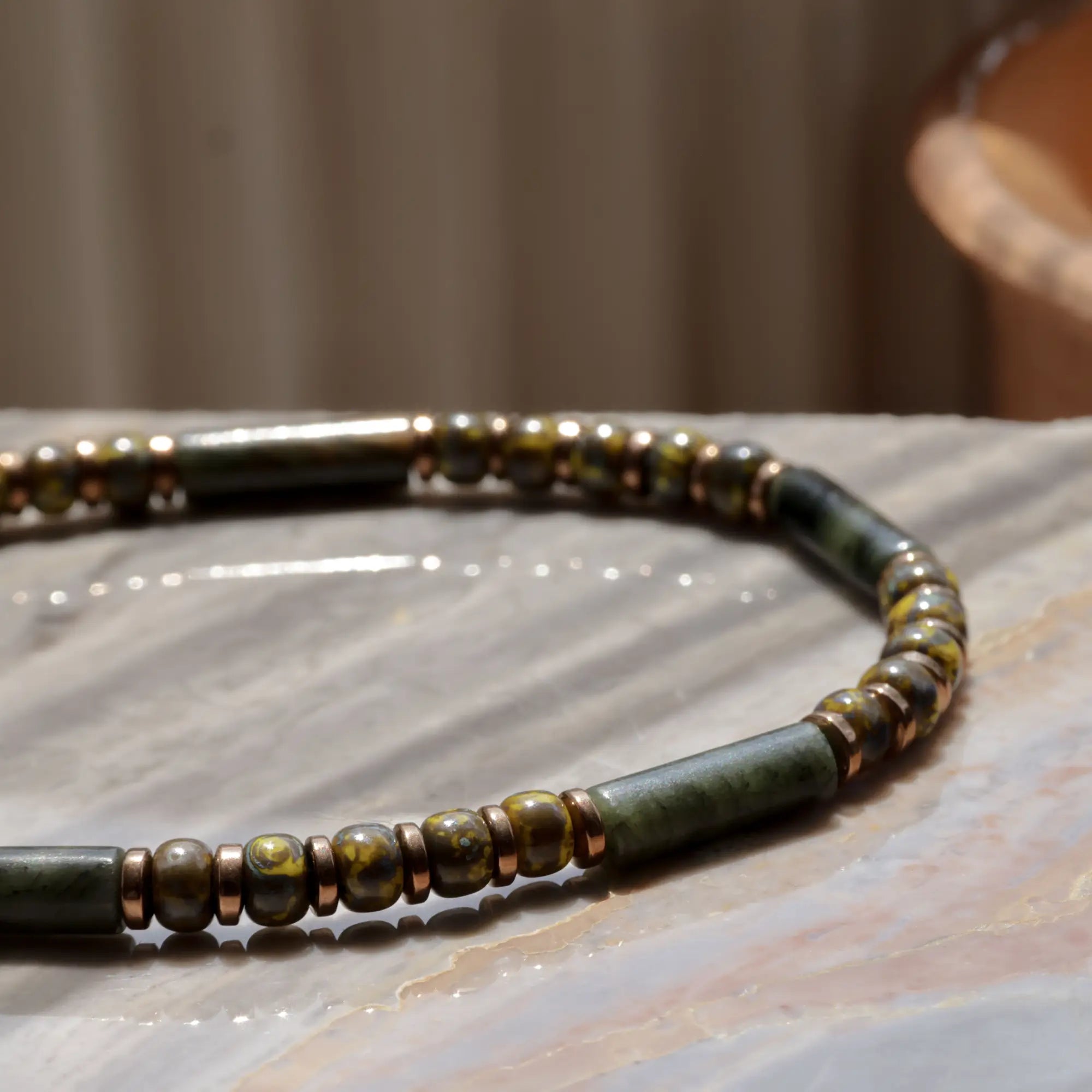 Green Jasper Bracelet III (4mm)