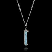 Labradorite Silver Pendant