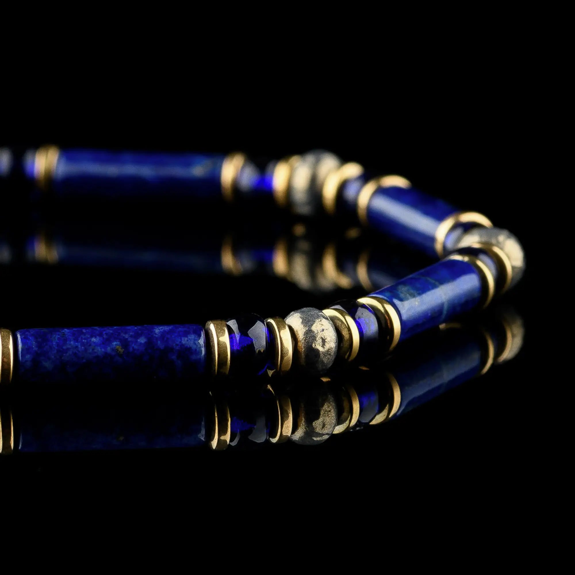 Lapis Lazuli Bracelet X (4mm)