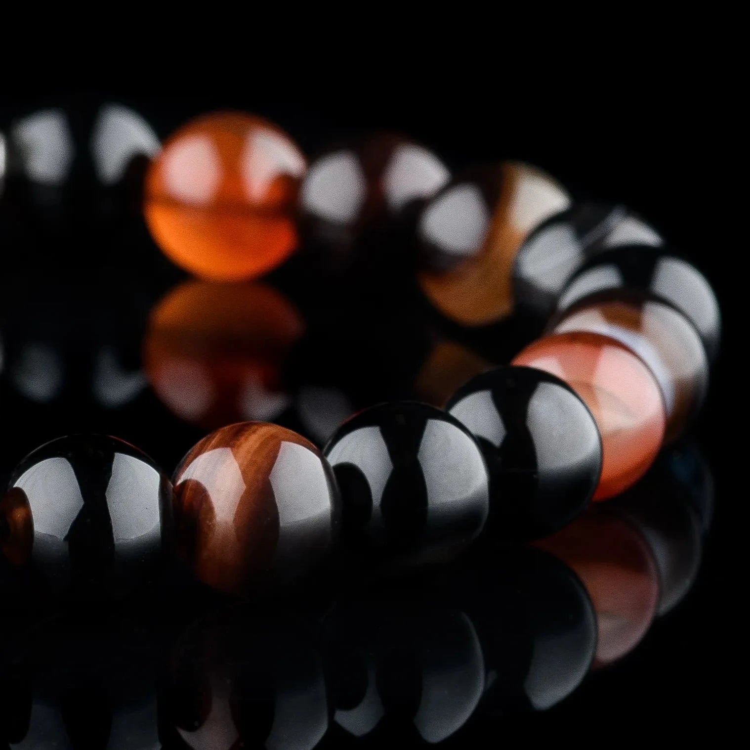 Multitoned Agate Bracelet I (8mm)