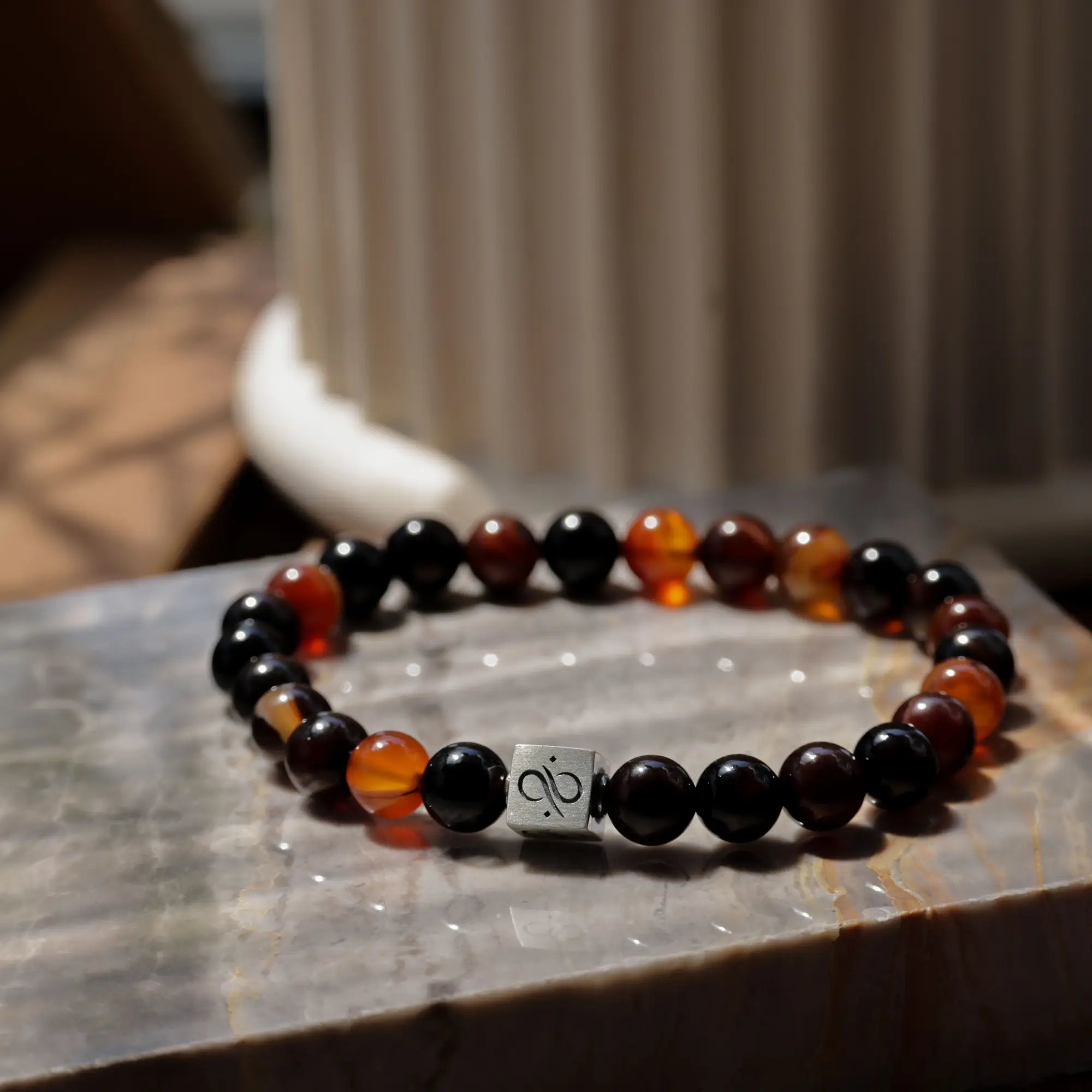 Multitoned Agate Bracelet I (8mm)