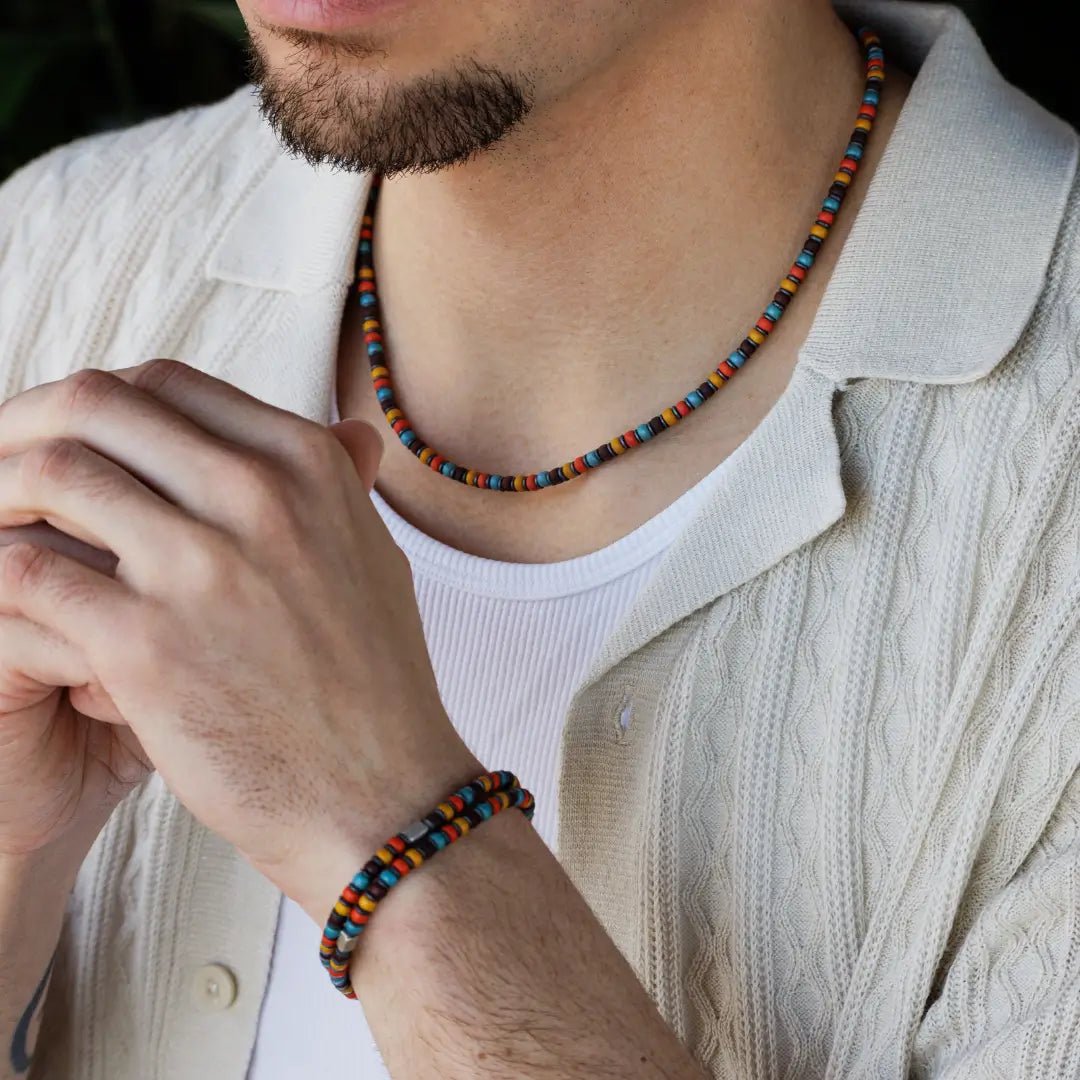 Hematite - Multicolor Necklace XVIII (4mm)