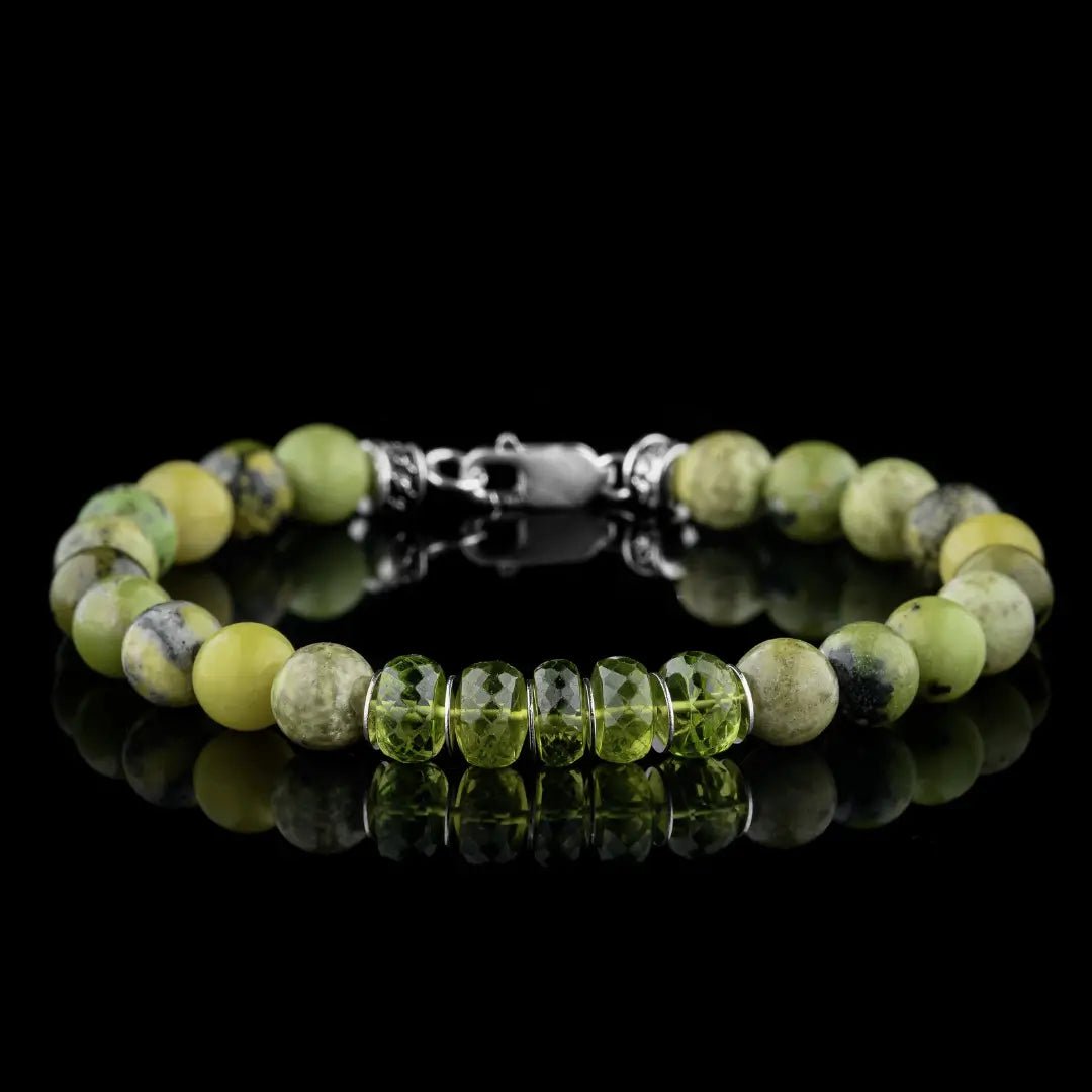 Peridot Bracelet 16.5 carat (8mm)