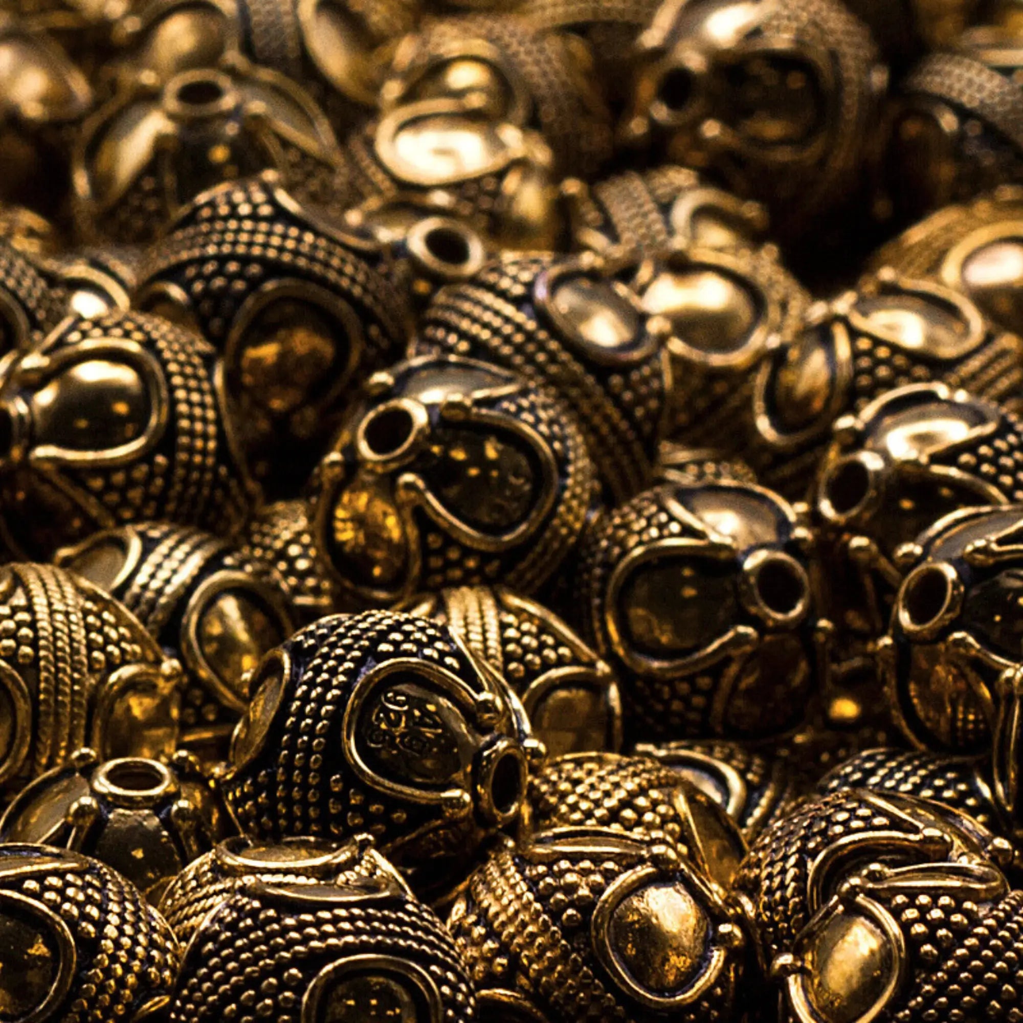 Smoky Quartz Gold Vermeil Bracelet I (12mm)