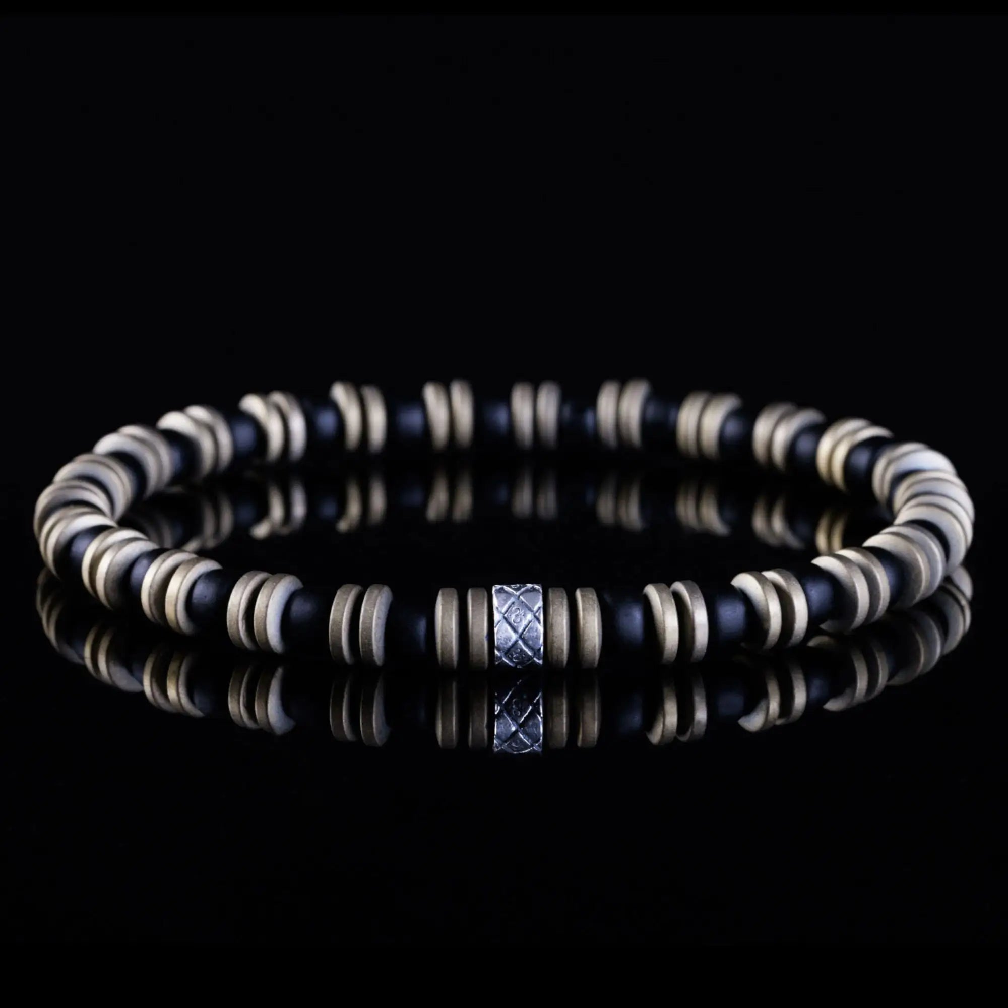 Hematite Bronze Bracelet I (6mm)