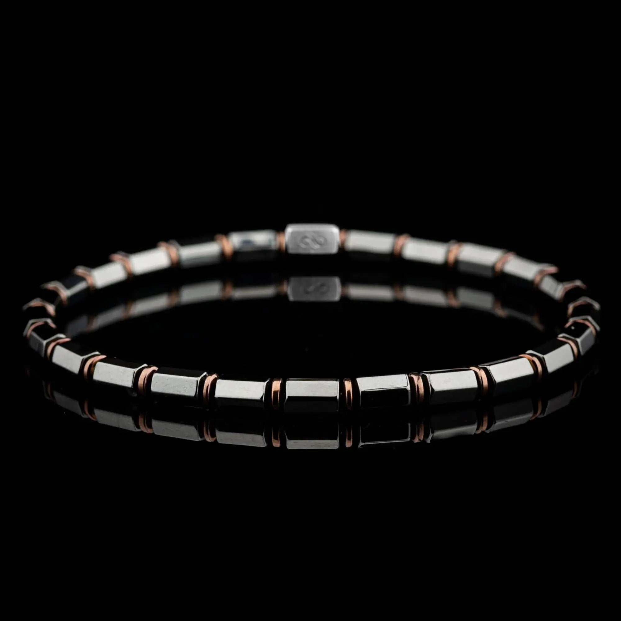 Hematite Hexagon Bracelet VI (4mm)