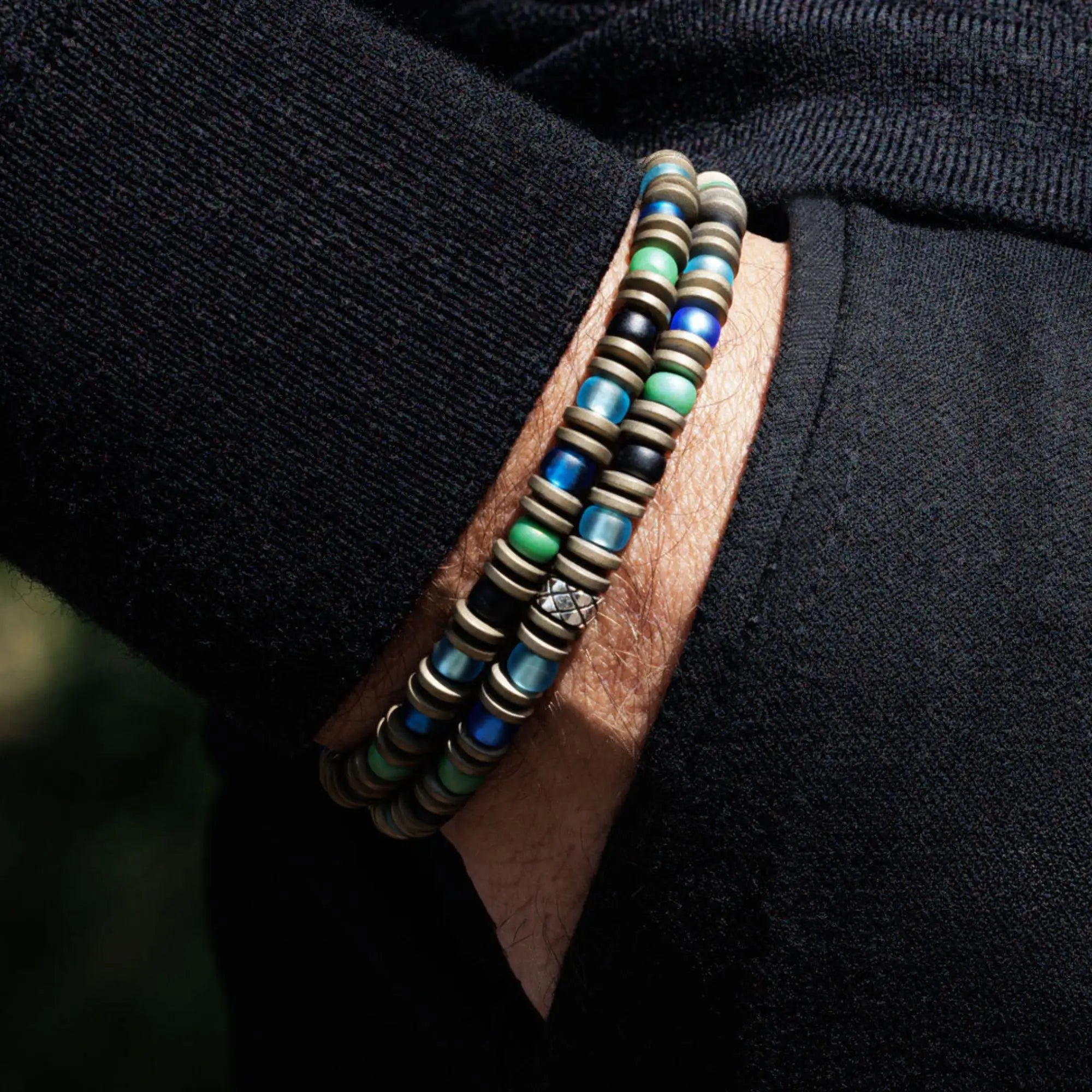 Hematite Bronze Bracelet IX (6mm)