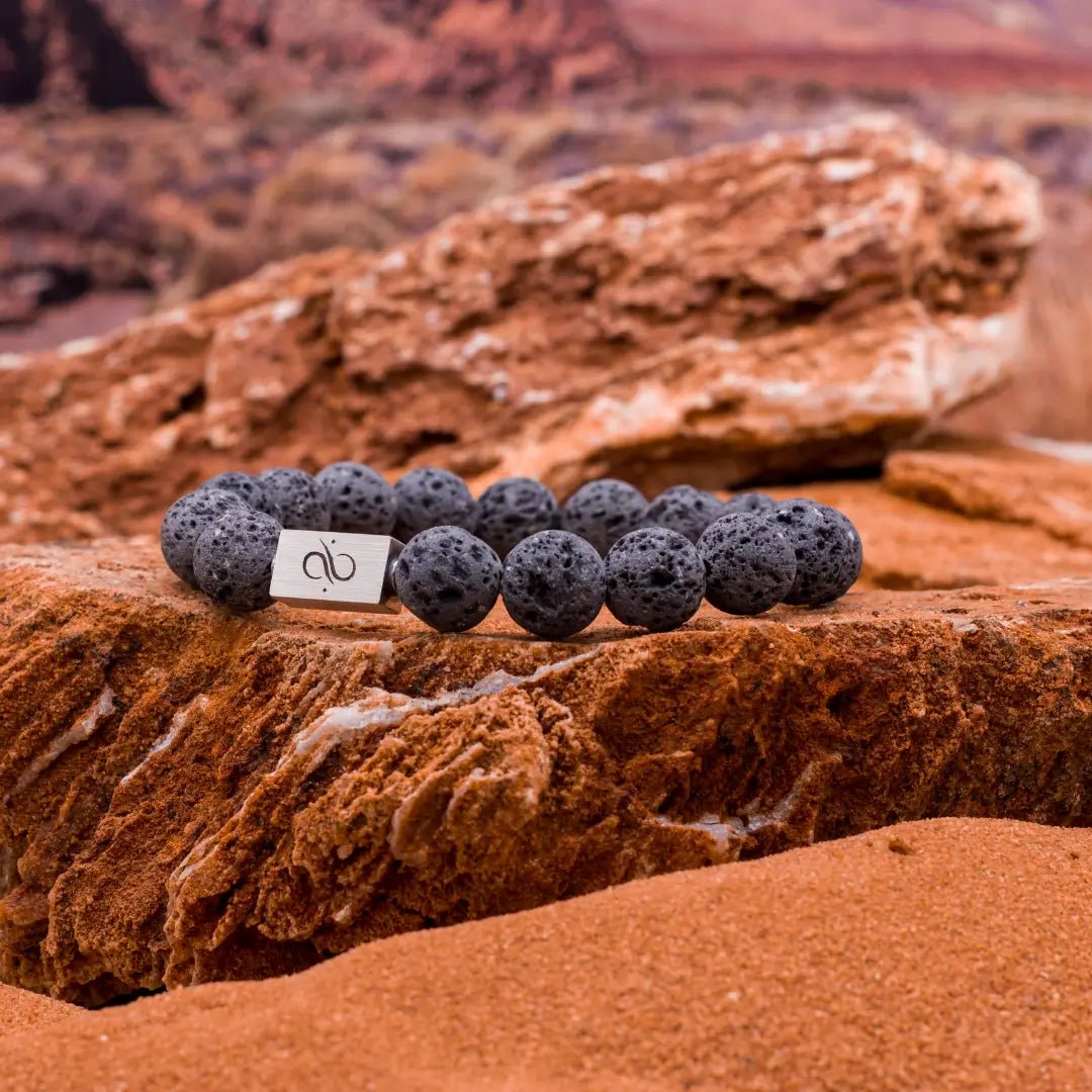 Grey Lava Bracelet I (12mm)