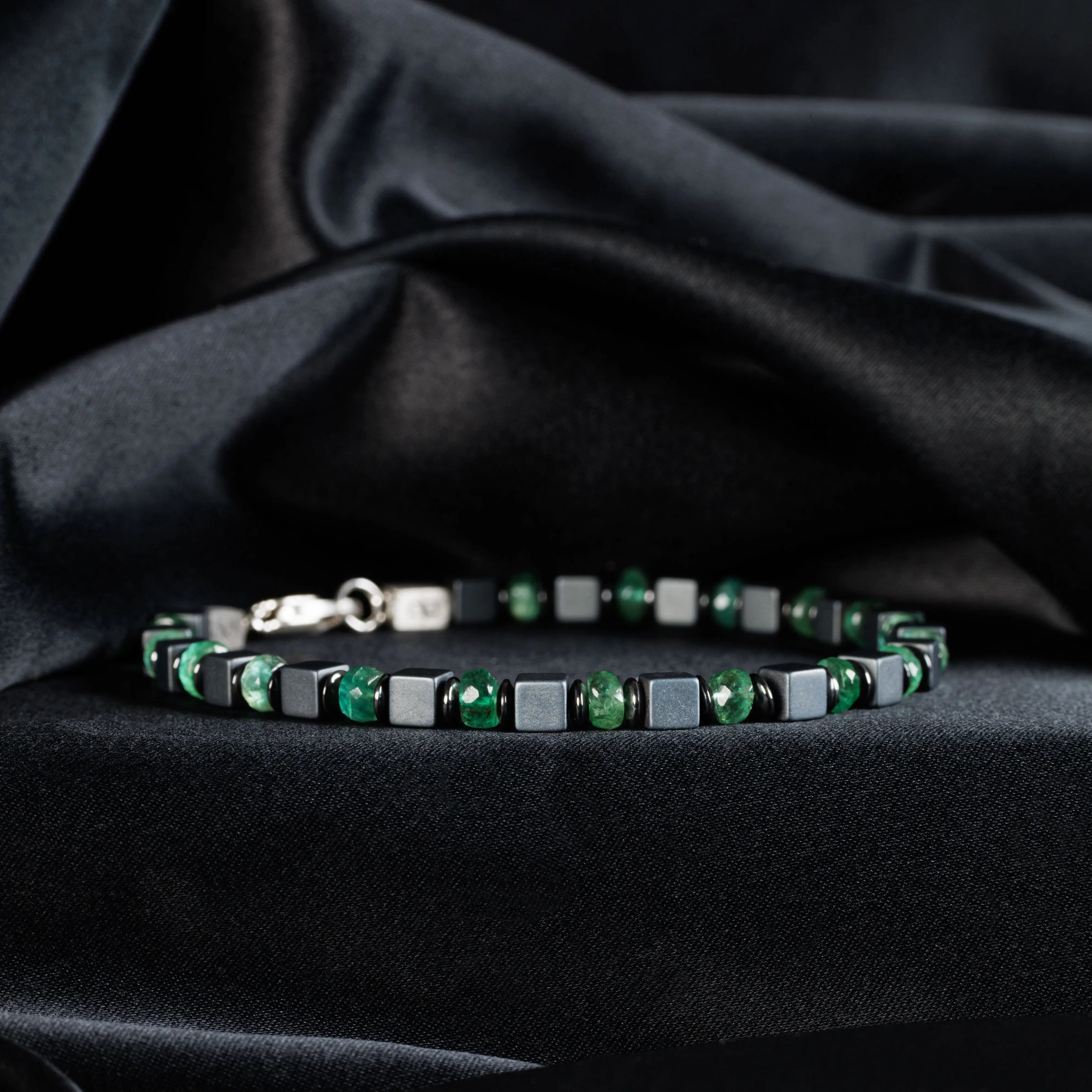 Emerald Bracelet IX (3.5-4.5mm)