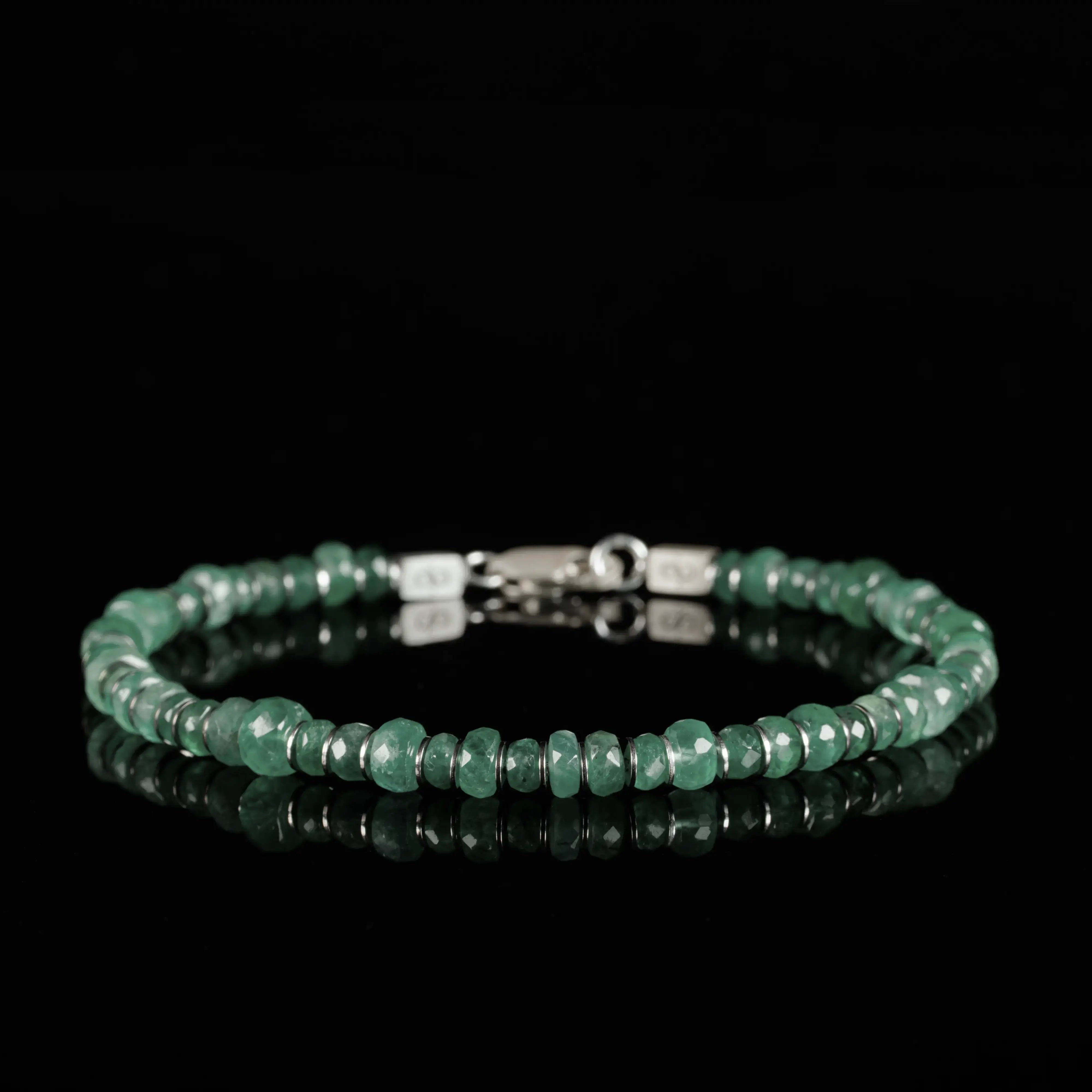 Emerald Bracelet X (3-4.5mm)
