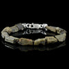 Raw Green Tourmaline Bracelet VII (10-16mm)
