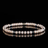 Hematite  - Pale Pink Bracelet I (4mm)
