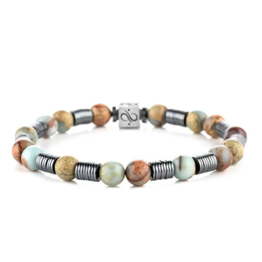 Imperial Jasper Wired Bracelet I (8mm)