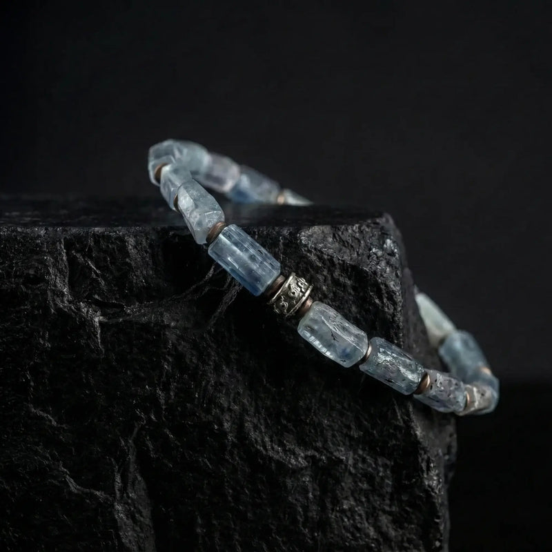 Kyanite Bracelet VII (6mm) - Primary Specimen