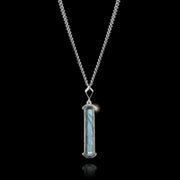 Labradorite Silver Pendant