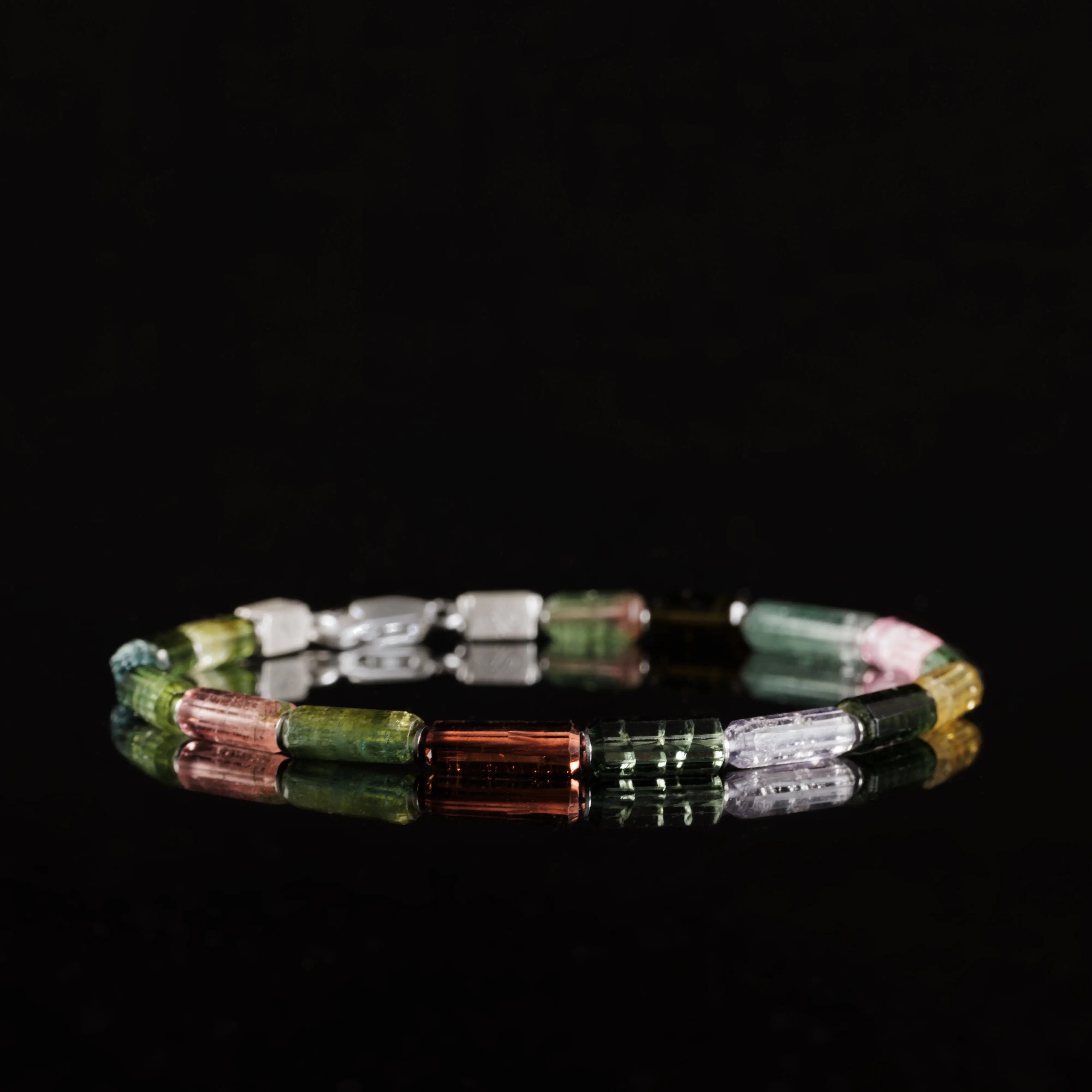 Multicolor Tourmaline Bracelet VIII (4mm/27ct)