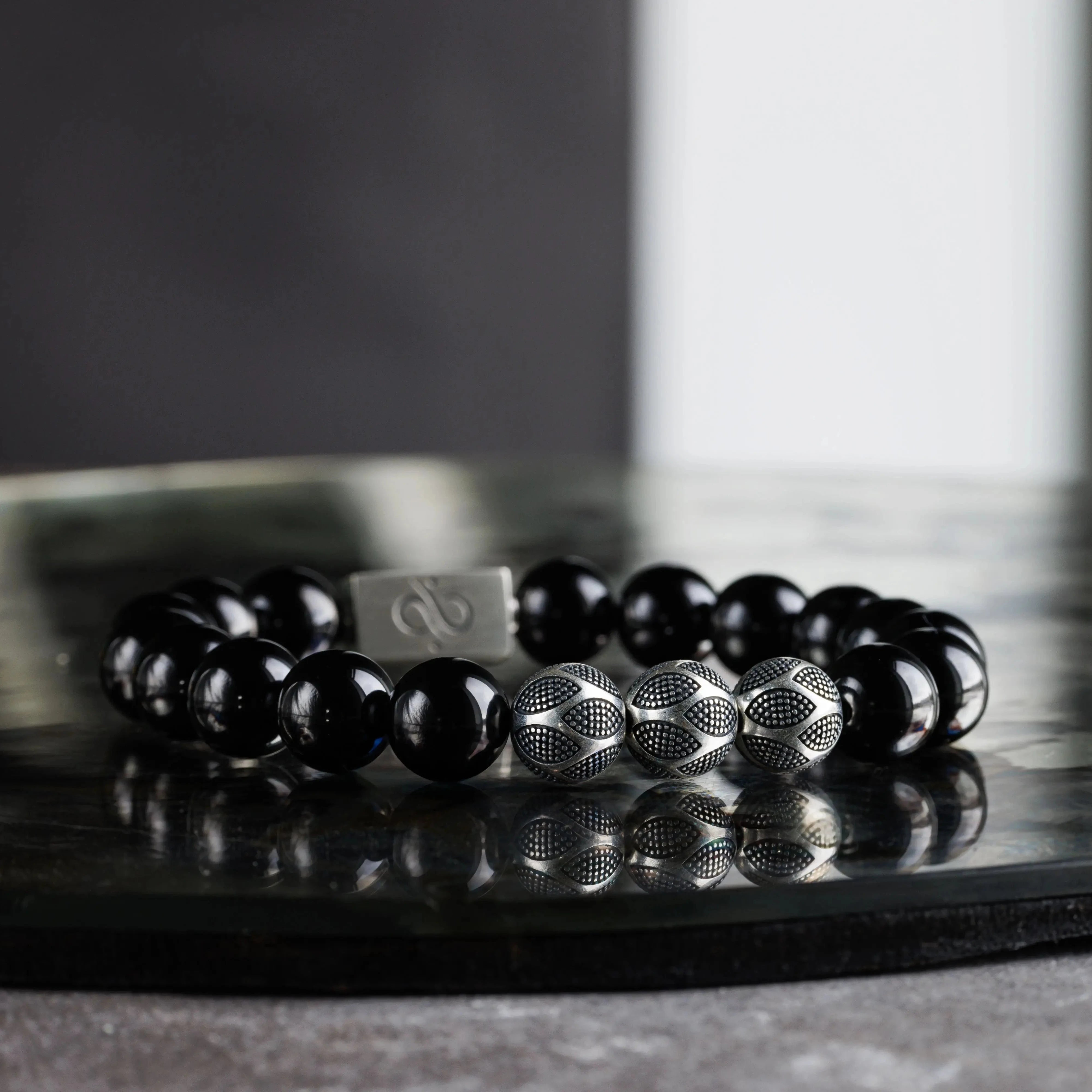 Black Tourmaline Nascor Bracelet I (10mm)