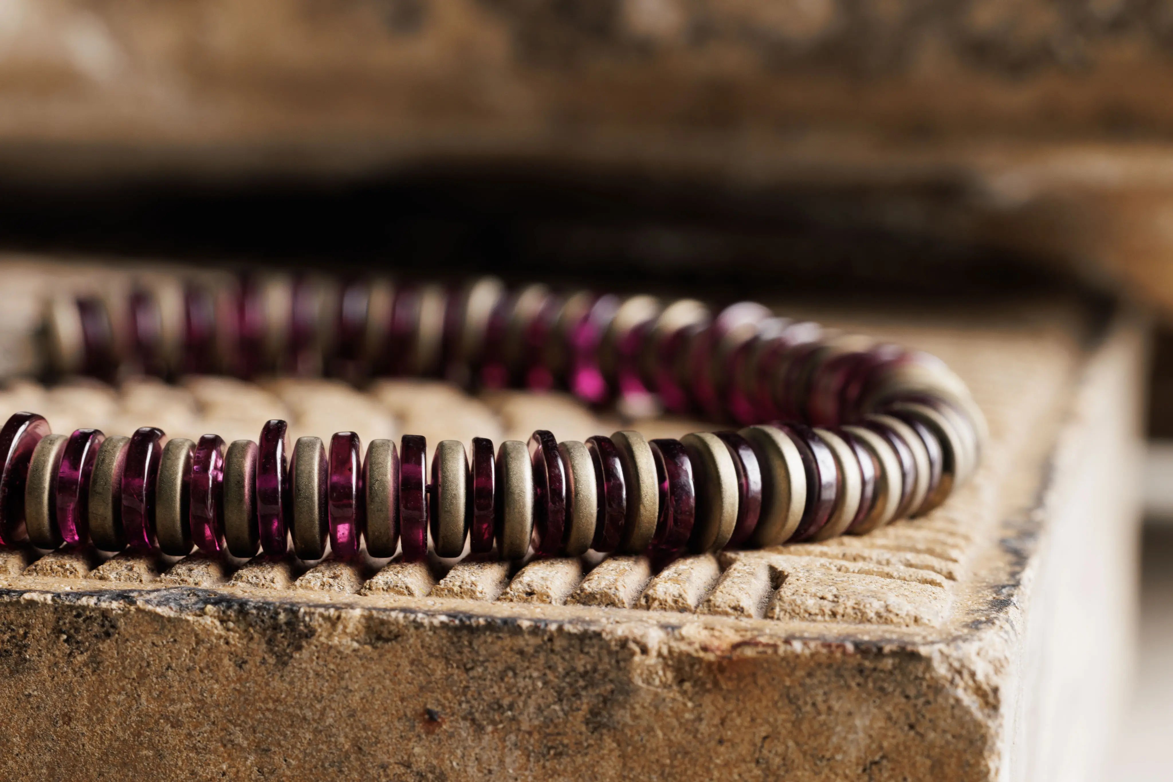 Rhodolite Garnet Bracelet II (4-7.5mm)