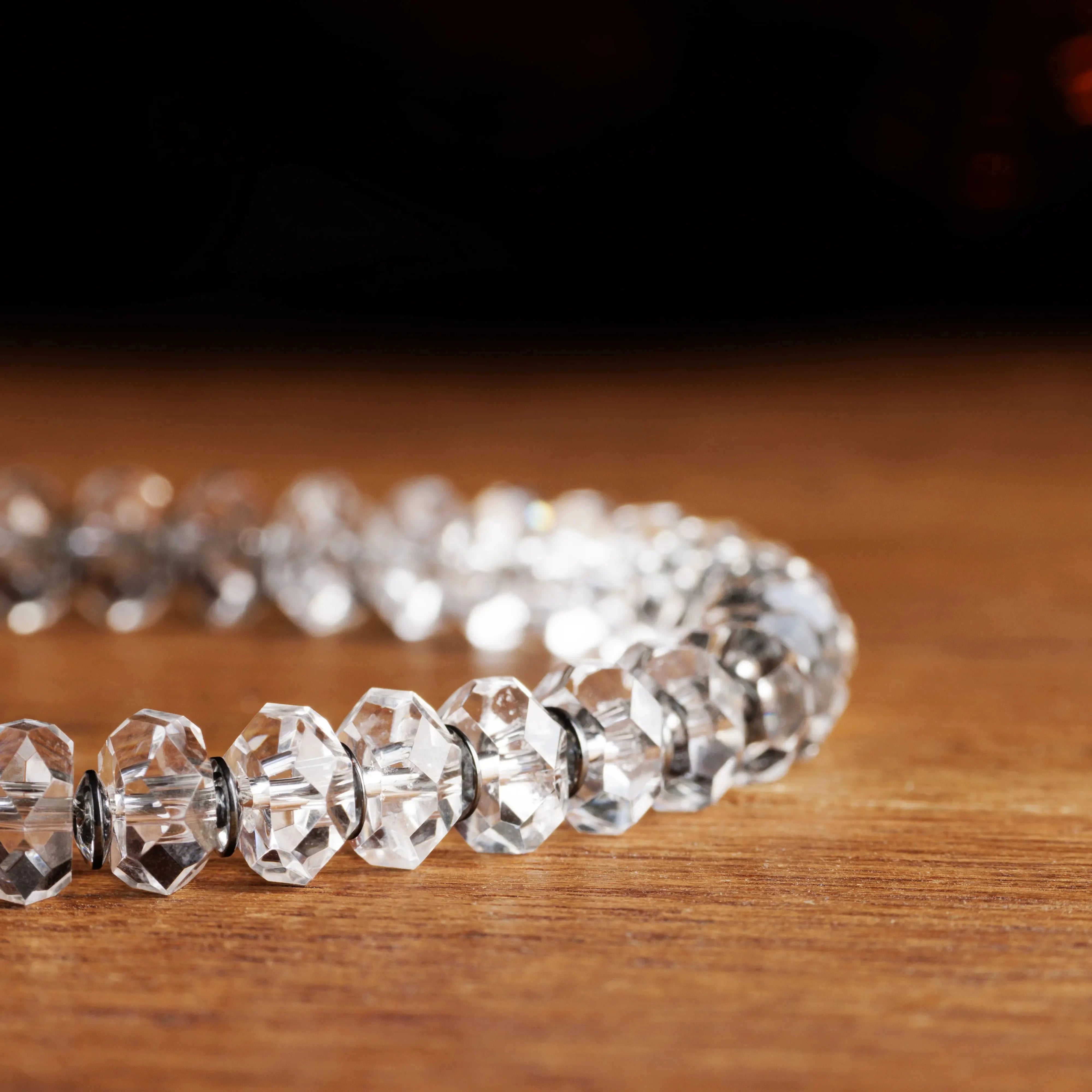 Crystal Quartz Bracelet II (7mm)