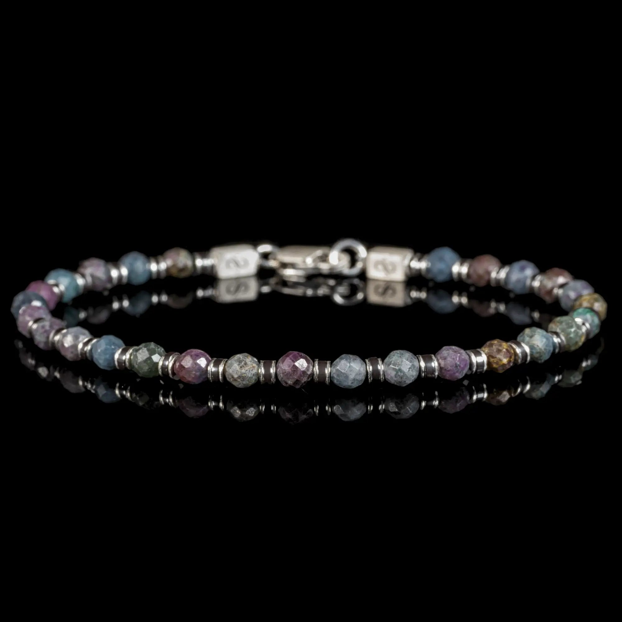 Ruby - Kyanite - Fuchsite Bracelet I (4mm)