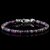 Multicolor Sapphire-Ruby bracelet I (5mm)