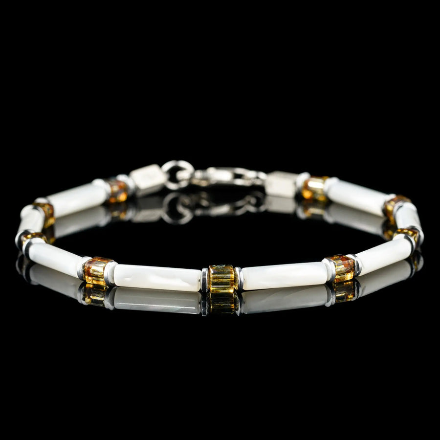 Mother of Pearl Bracelet III (4mm)