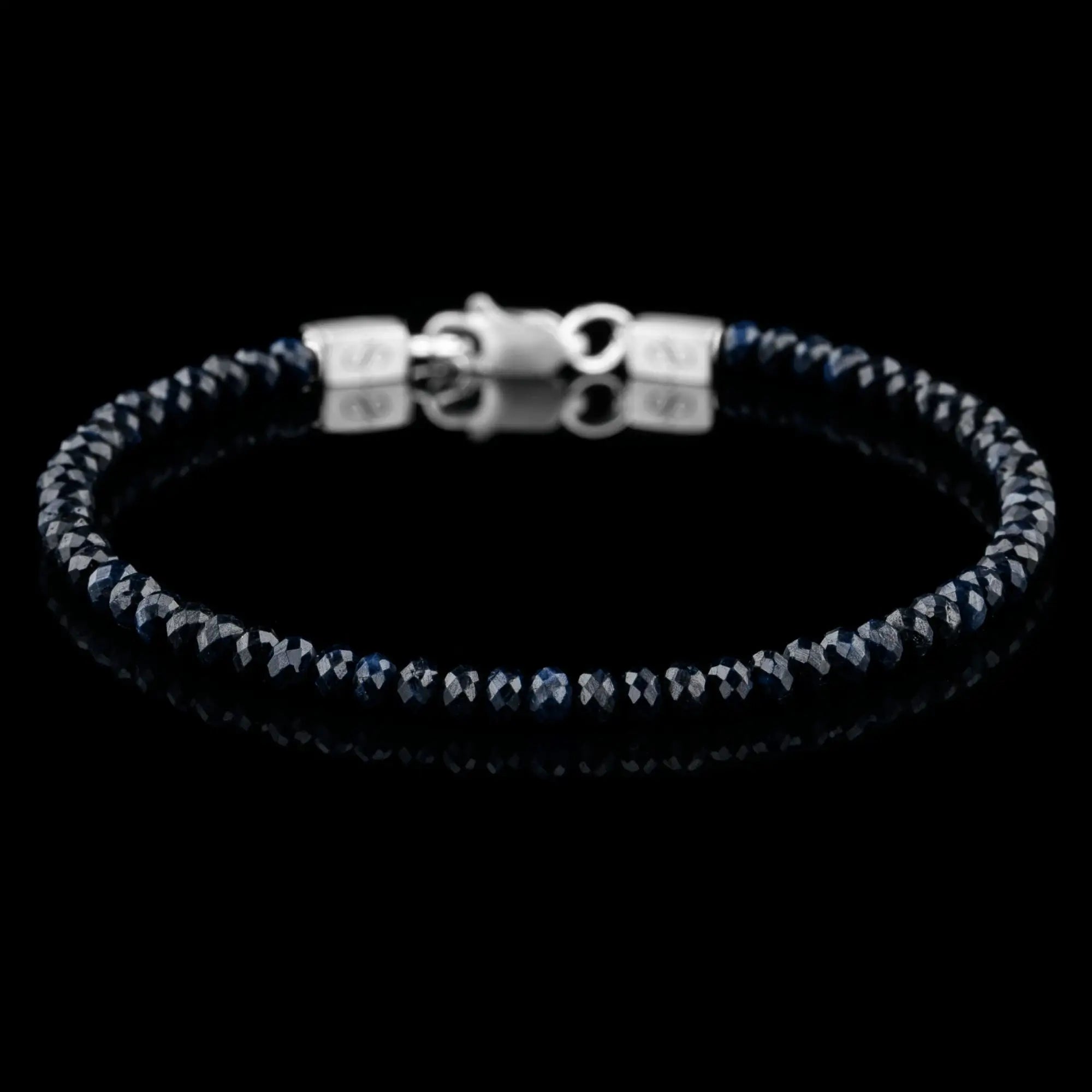 Dark Blue Sapphire Bracelet XI (4mm)