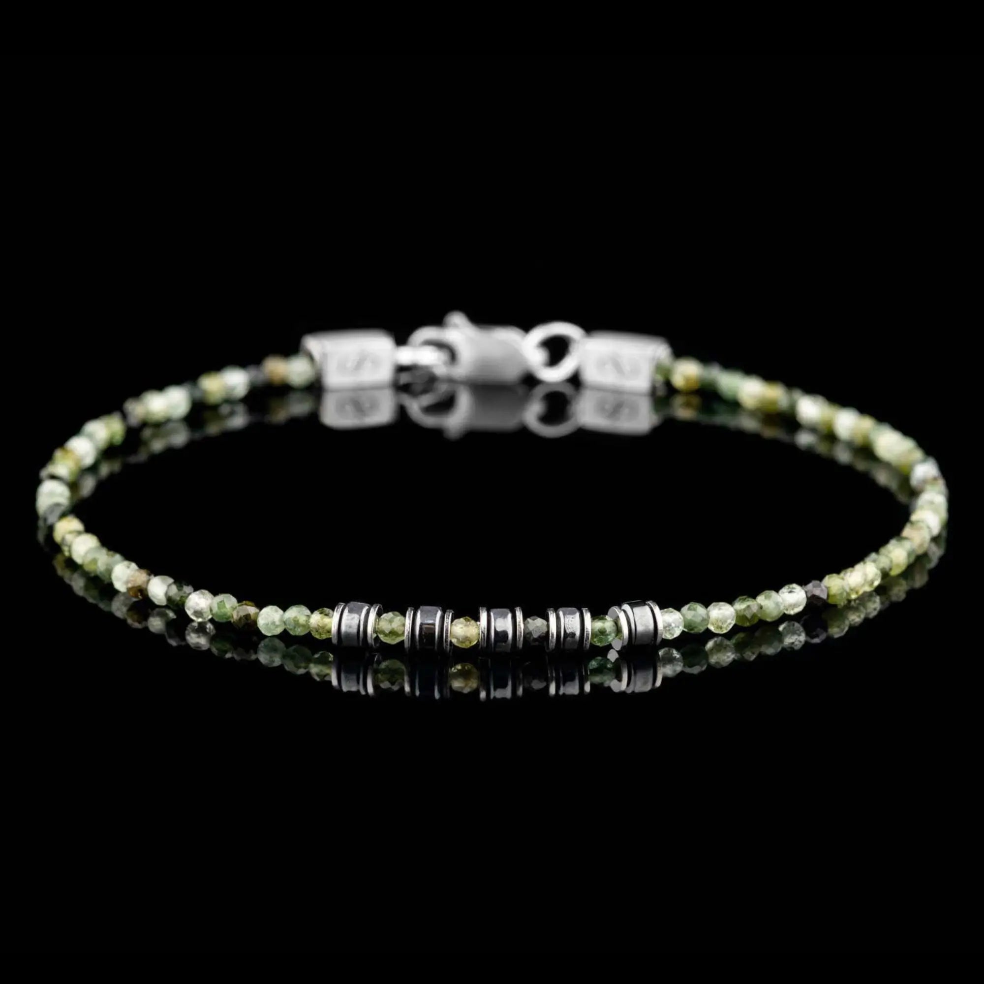 Green Tourmaline Bracelet VI (2mm)