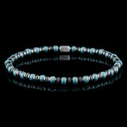 Hematite - Blue Bracelet XVII (4mm)