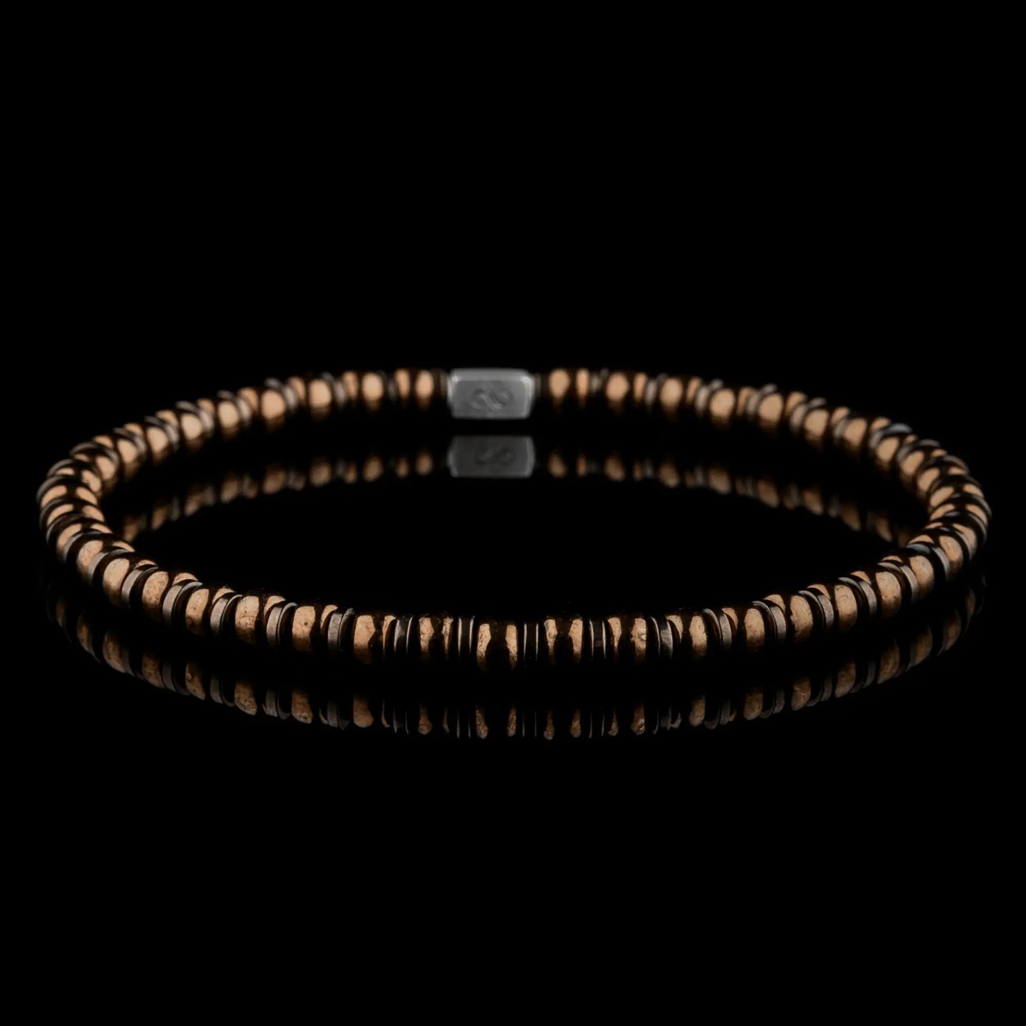 Hematite - Metallic Brown Bracelet XX (4mm)