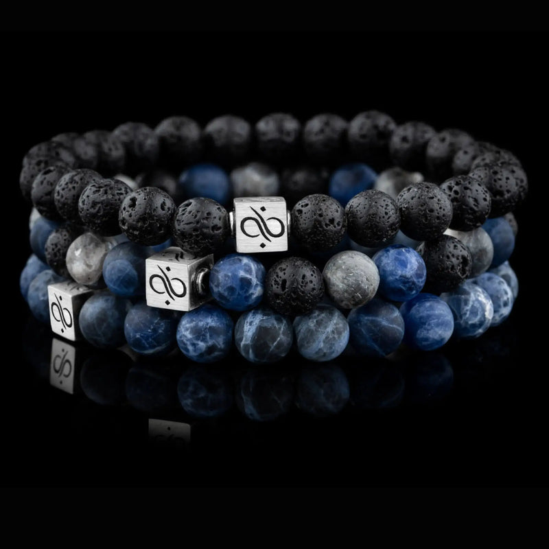 Sodalite Bracelet Bundle VI (8mm)