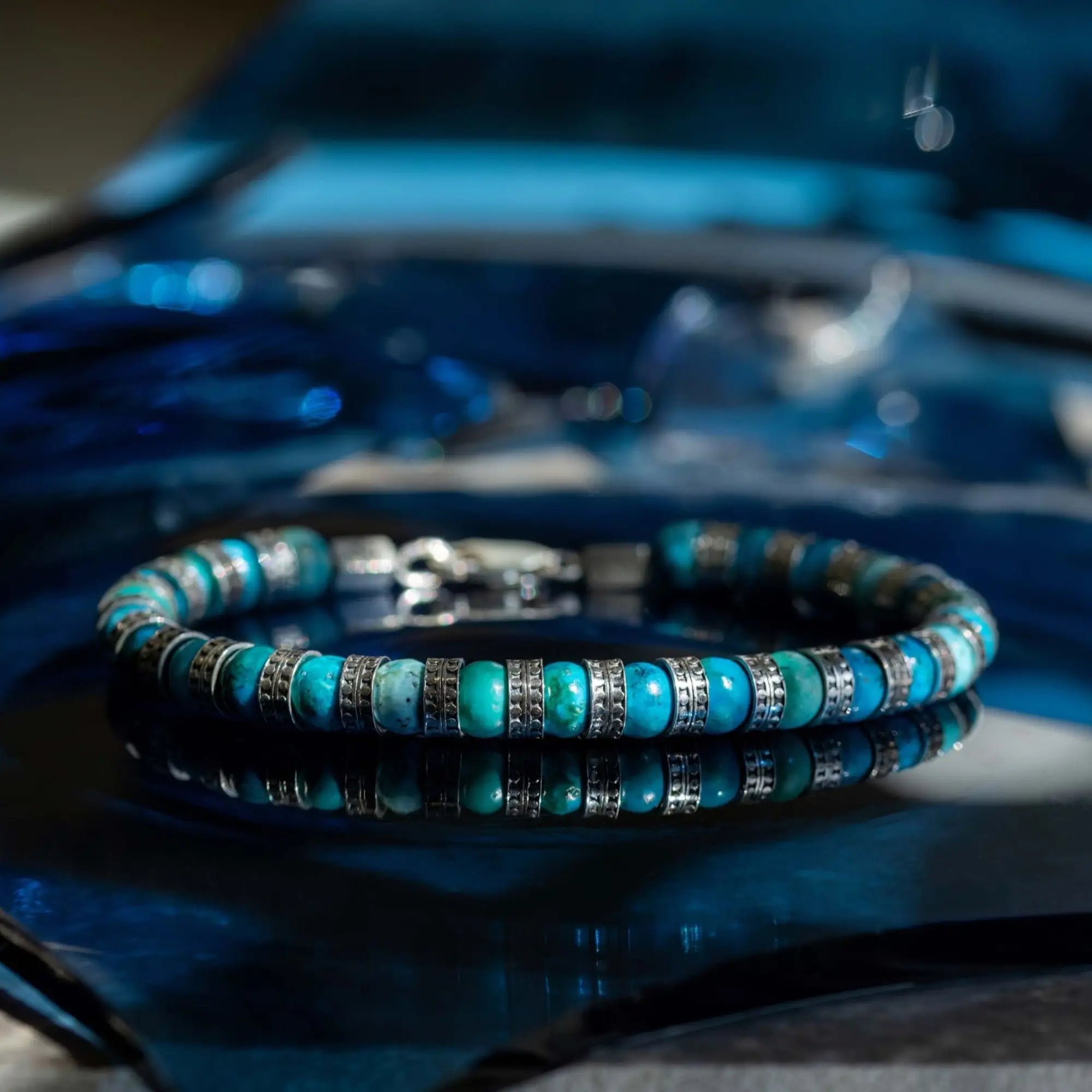 Blue Opal Bracelet VIII (6mm)