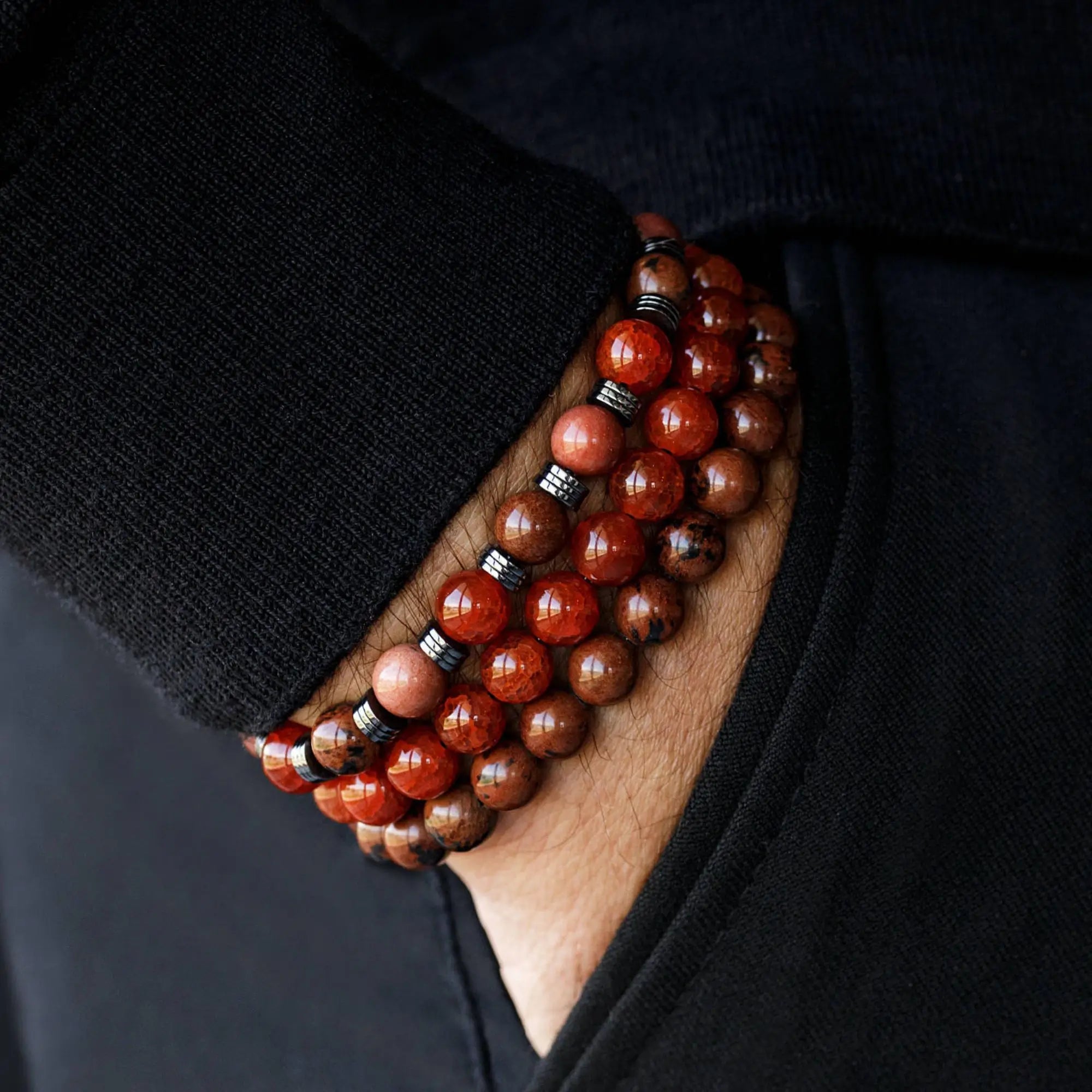 Mahogany Obsidian Bracelet II (8mm)