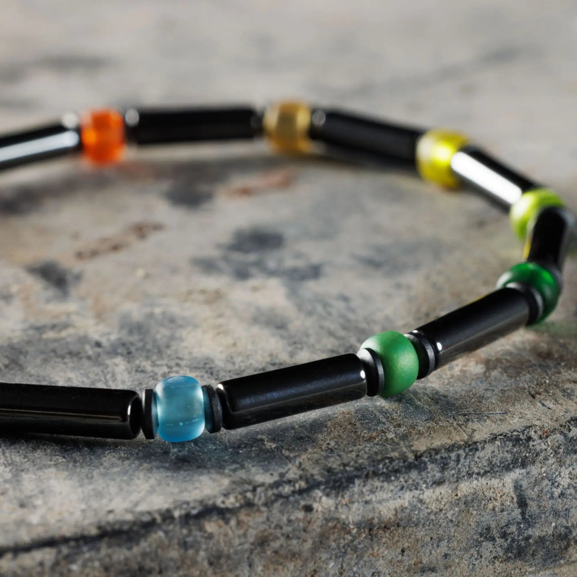 Colorful Hematite Bracelet (4mm)