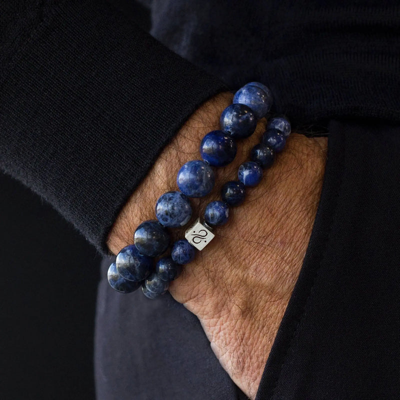 Sodalite Bracelet VII (12mm) - Primary Specimen
