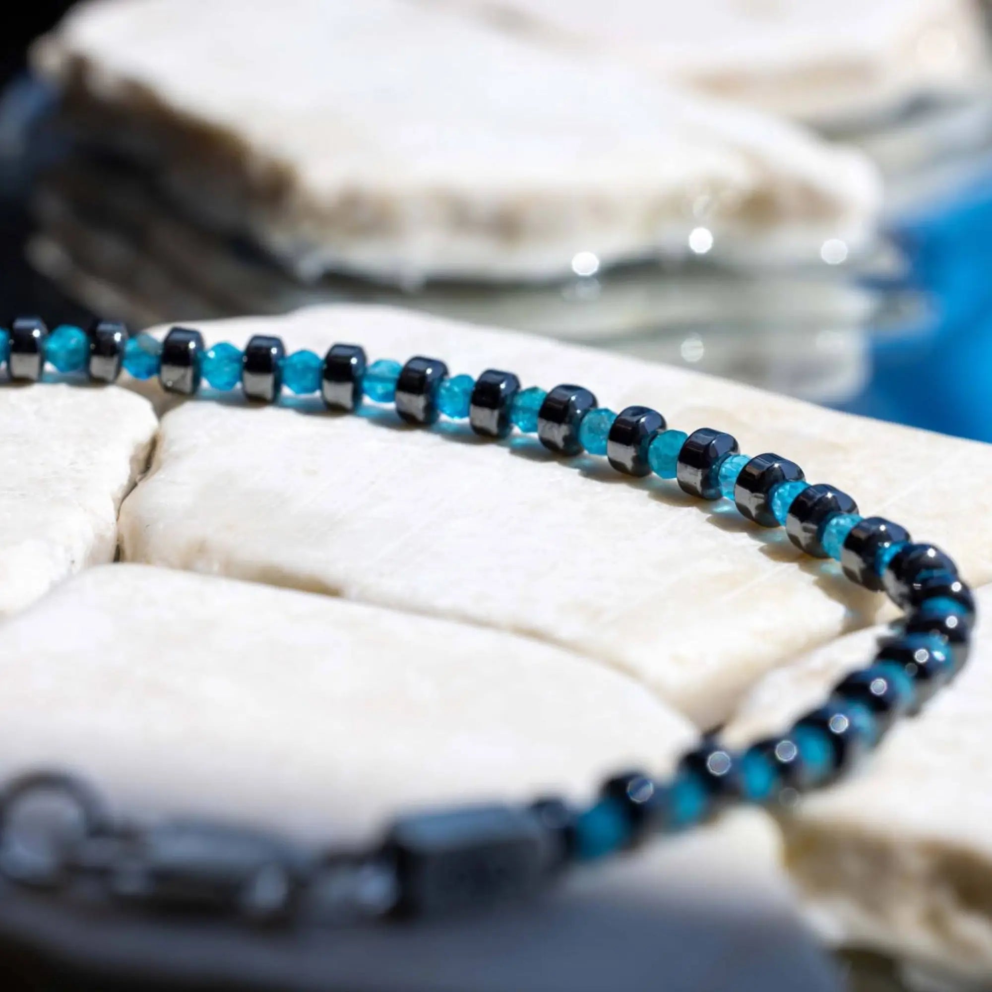 Apatite Bracelet V (2mm)