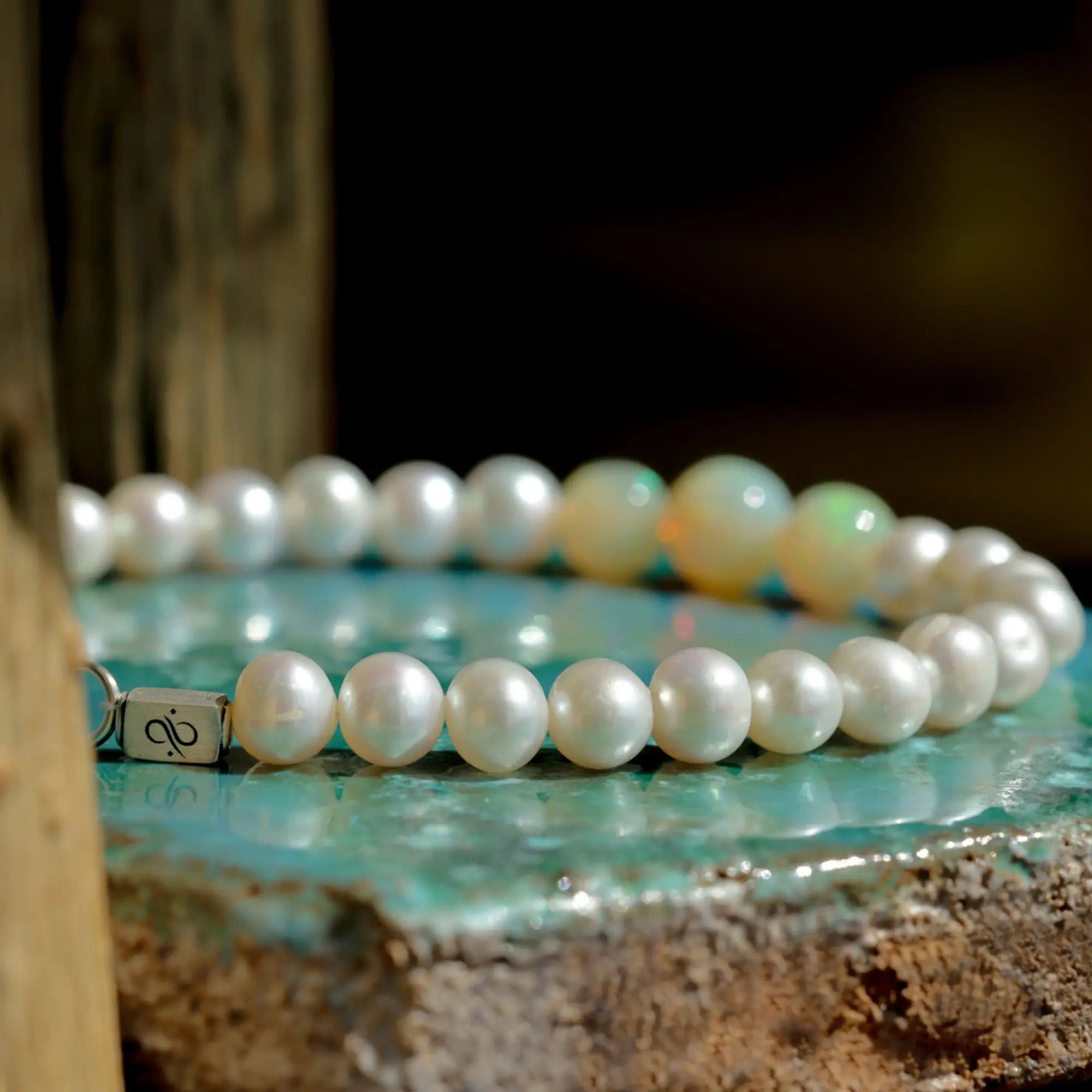 Opal - Pearl Bracelet V (6-8mm)