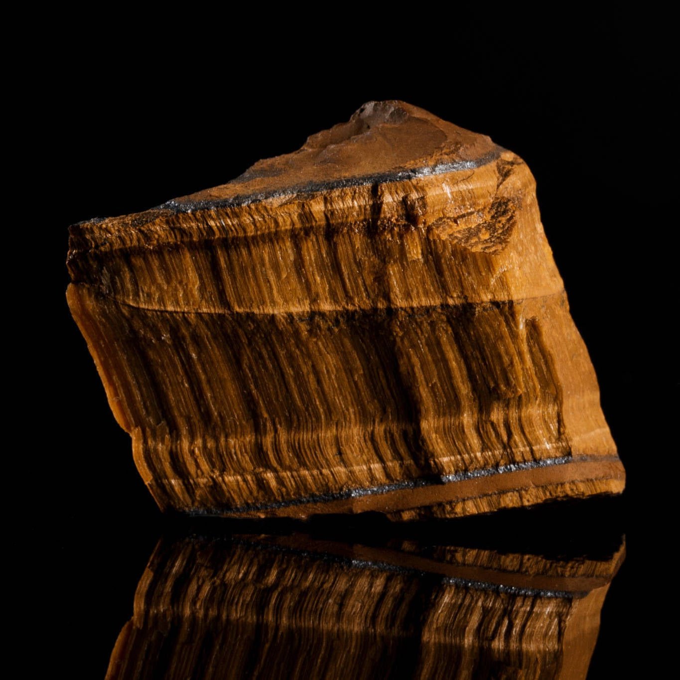 Classic Eye of the Tiger, 12mm, Silver bracelet (6575093645366)